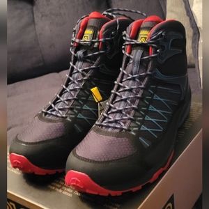 ASOLO Men's Grid GV Mid C Black/Red 9.5